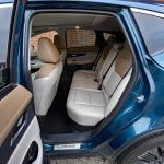 2026 Nissan Murano Platinum in Aurora Blue Pearl, rear seat, passenger space,