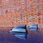 2026 Nissan Murano Platinum in Aurora Blue Pearl, roof antenna, shark fins,