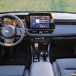 Dashboard, interior, 2026 Subaru Outback Wilderness in Deep Emerald Green Pearl