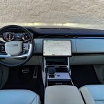 2026 Land Rover Range Rover SE in Batumi Gold, dashbaord, interior,