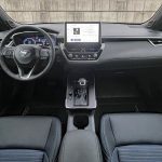 2026 Toyota Corolla Cross Hybrid XSE in Cavalry Blue, dashboard, interior,