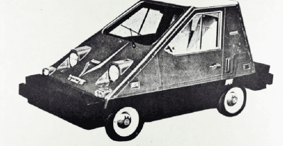 1979 Comuta-Car, newspaper ad detail,