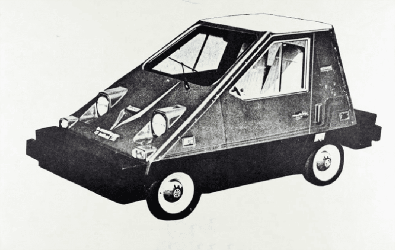 1979 Comuta-Car, newspaper ad detail,