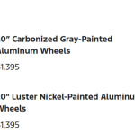 Optional wheels Explorer active, The Problem with Big Wheels and Tires