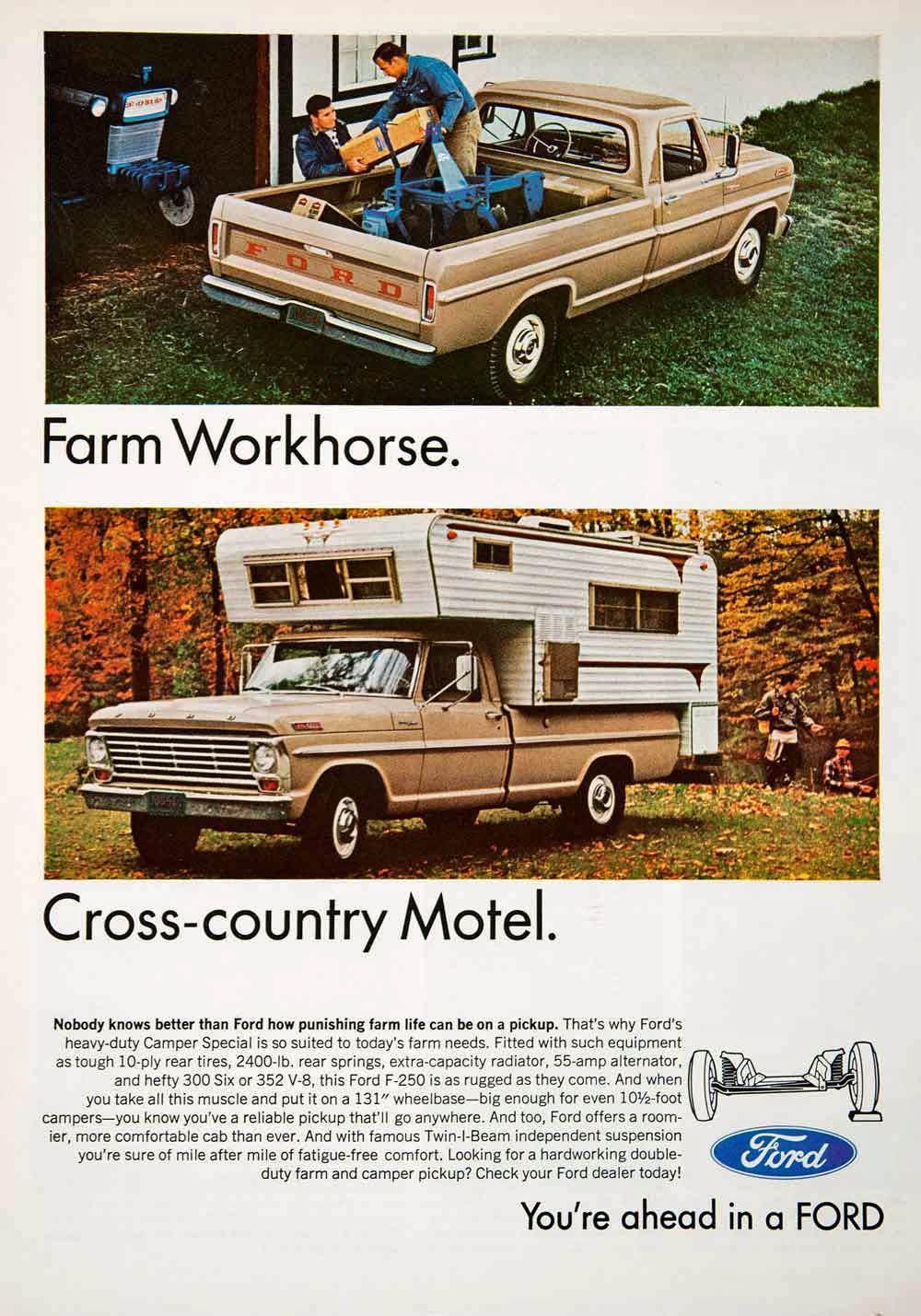 Ford Camper Special (1967), Magazine Ad