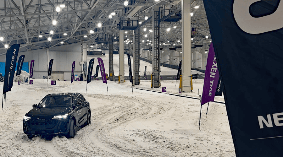 Big Snow Michelin CrossClimate 2 tires 2, in deep snow,