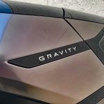 2026 Lucid Gravity Grand Touring in Supernova Bronze, c-pillar, Gravity badge,