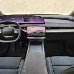 2026 Lucid Gravity Grand Touring in Supernova Bronze, cabin, dashboard,