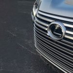 2026 Lexus LX 600 Luxury in Atomic Silver, grille detail,