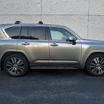 2026 Lexus LX 600 Luxury in Atomic Silver, profile,
