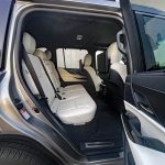 2026 Lexus LX 600 Luxury in Atomic Silver, rear seat, passenger space,