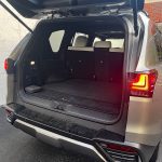 2026 Lexus LX 600 Luxury in Atomic Silver, cargo area, rear hatch,