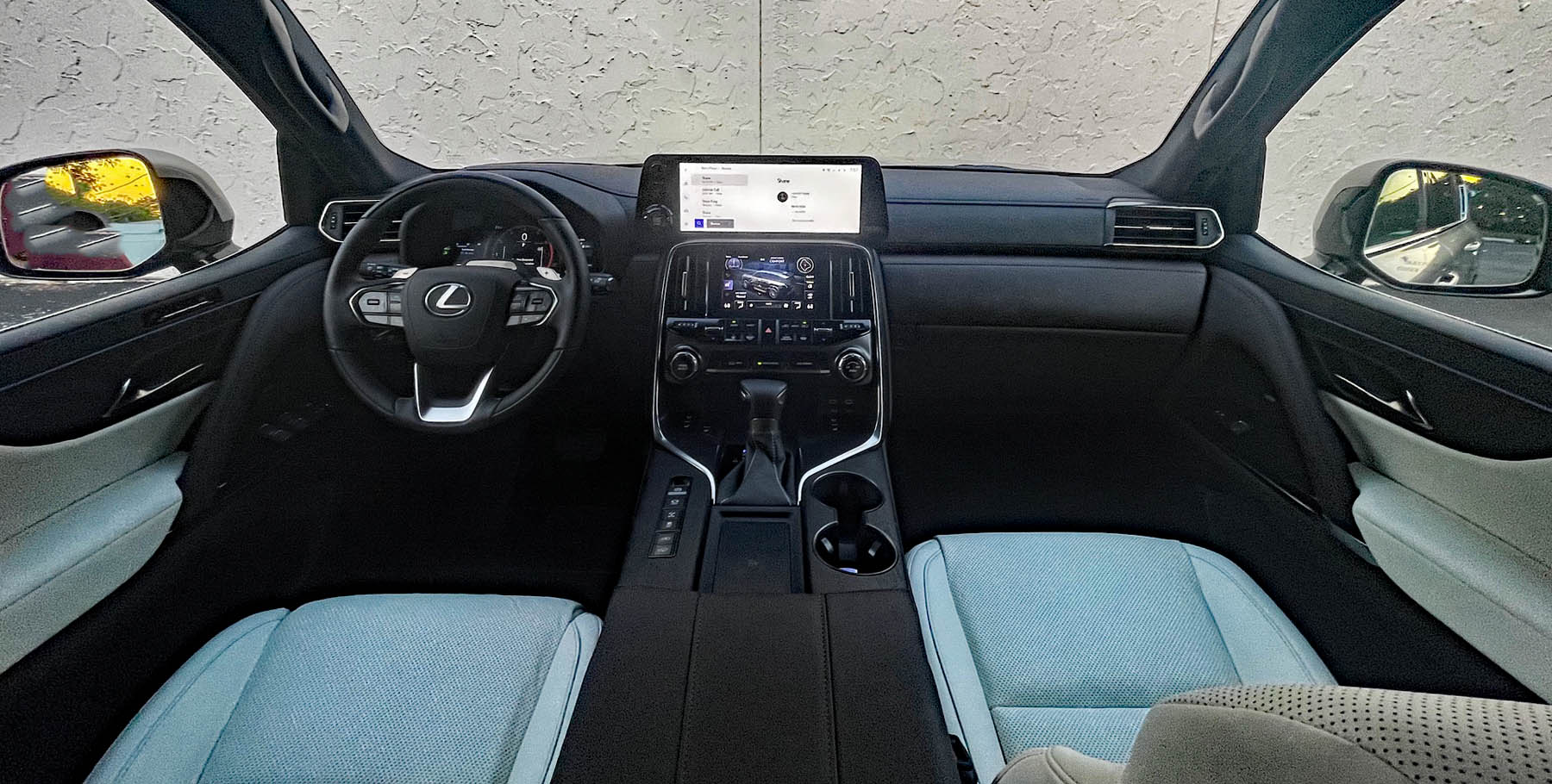 2026 Lexus LX 600 Luxury in Atomic Silver, interior, dashboard,