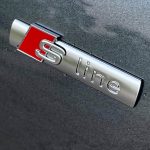 2026 Audi Q3 S Line in Daytona Gray Pearl, S Line Badge, fender badge,