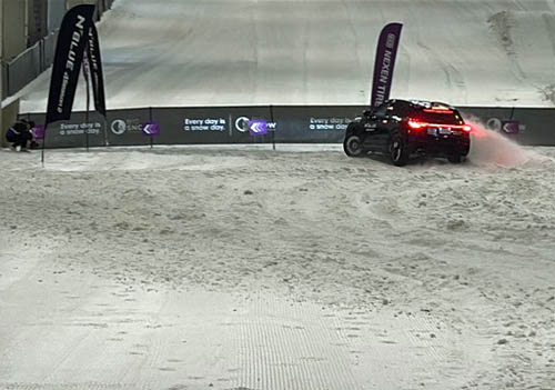 Nexen N Blue 4 Season 2 tires 2, test course, deep snow,