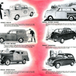 Crosley Catalog, Crosley Body Styles, Sports Utility, Convertible, Station Wagon, Pick-Up, Panel Delivery, Sedan
