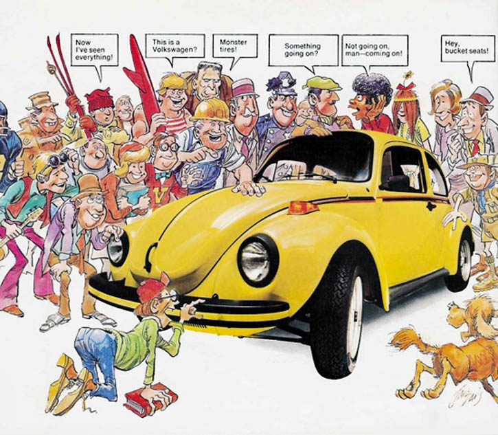 1973 Volkswagen Sports Bug: Favorite Car Ads | The Daily Drive
