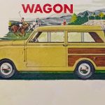 Crosley Station Wagon, yellow Woodie,