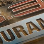 Duramax Mongoose Engine, 8.3-liter diesel,. engine cover