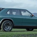 Rivian R3X Concept, greens, marsh, profile, dusk,