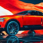 2026 Century Coupe Concept, orange red,