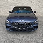 2026 Genesis G70 3.3T Prestige Graphite in Ceres Blue, front view