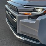 2026 Toyota RAV4 Woodland PHEV in Urban Rock, front end, detail,
