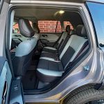 2026 Toyota RAV4 Woodland PHEV in Urban Rock, rear seat, passenger space,