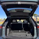 2027 Volkswagen Atlas SEL, cargo area, rear seat folded flat,