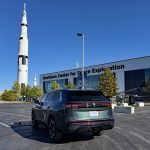 2027 Volkswagen Atlas SEL, rear 3/4 view, Davidson Center for Space Exploration,