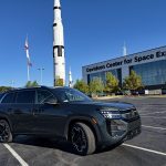 2027 Volkswagen Atlas SEL, Davidson Center for Space Exploration, front 3/4 view