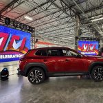 One Millionth Vehicle built my Mazda Toyota Manufacturing, Red Mazda CX-50