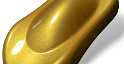 Metallic Paint Samples, paint buck, gold,