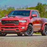 2027 Ram 1500 Rumble Bee 392, red