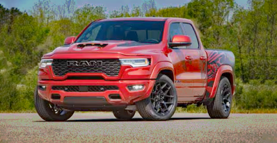 2027 Ram 1500 Rumble Bee 392, red