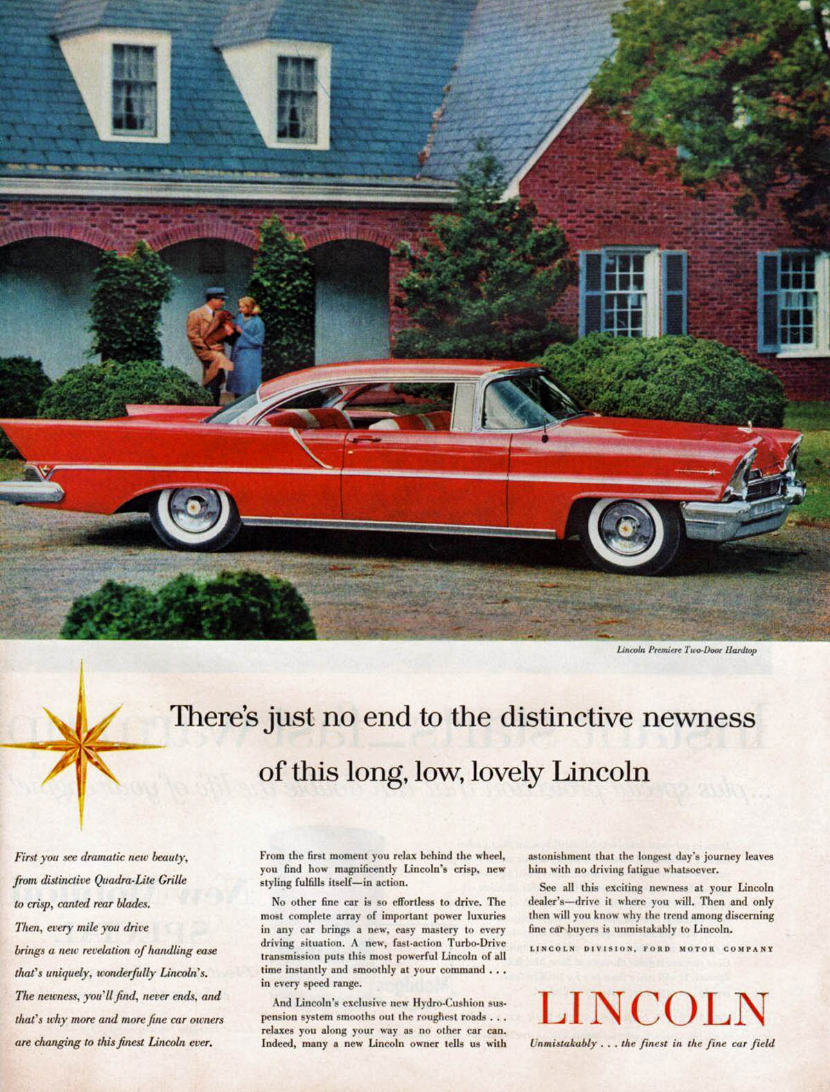 1957 Lincoln Ad
