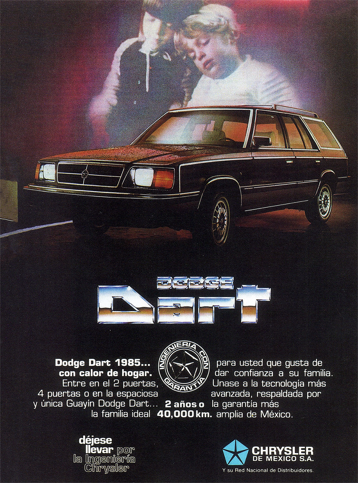 1985 Dodge Dart Ad (Mexico)