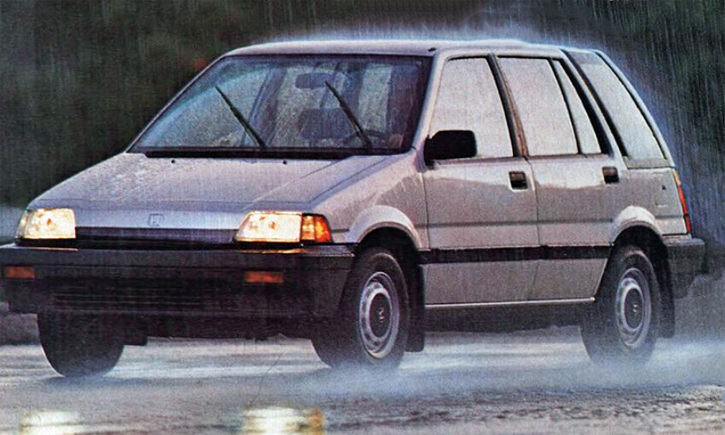 1986 Honda Civic 4WD Wagon, Small Station Wagons
