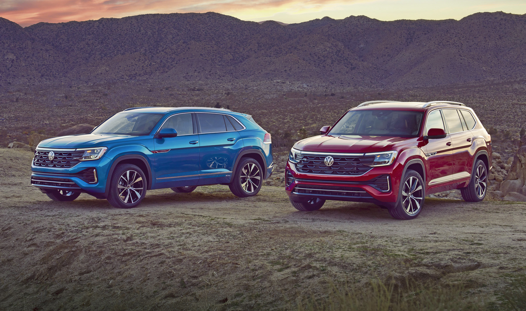 2023 Chicago Auto Show 2024 Volkswagen Atlas and Atlas Cross Sport